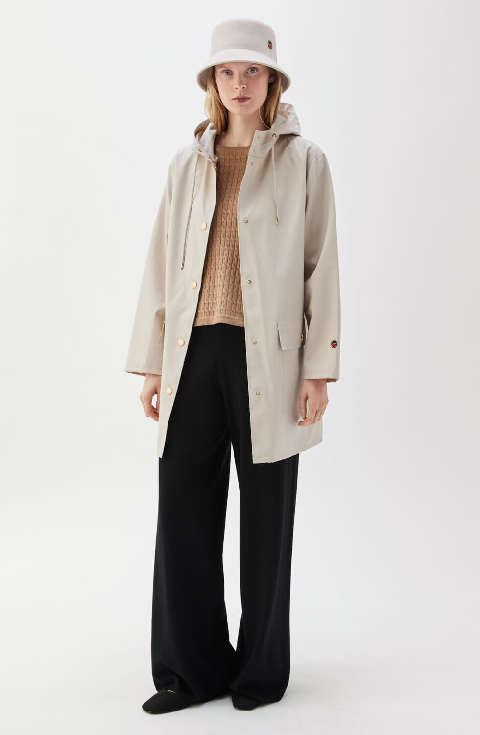 Britte Raincoat Light Beige