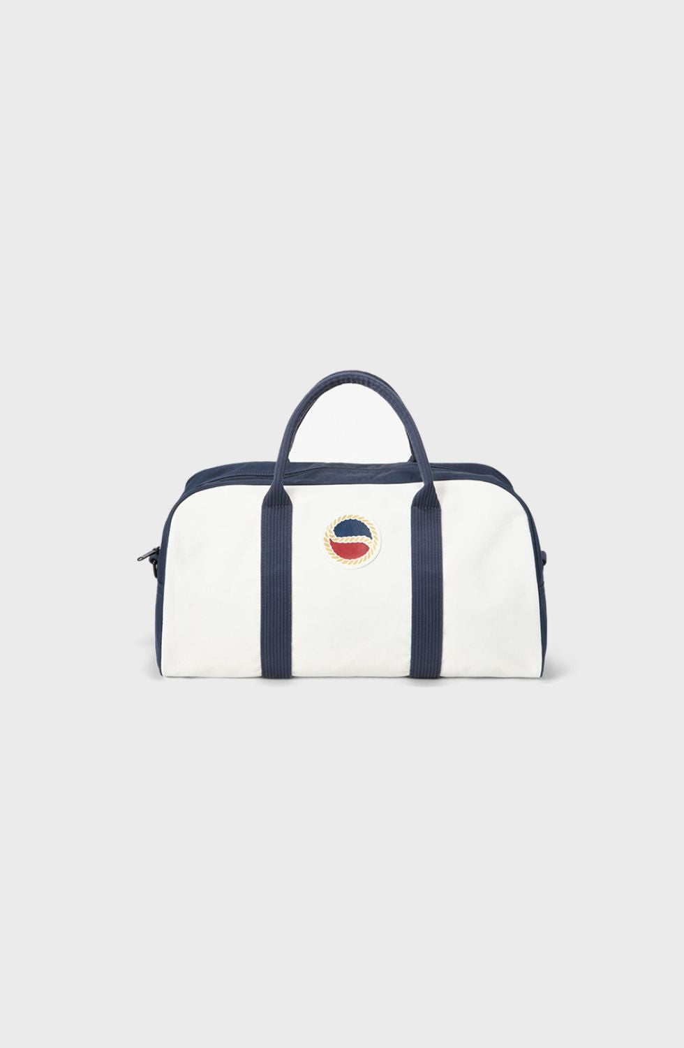 Busnel Canvas Heritage Bag White/Marine