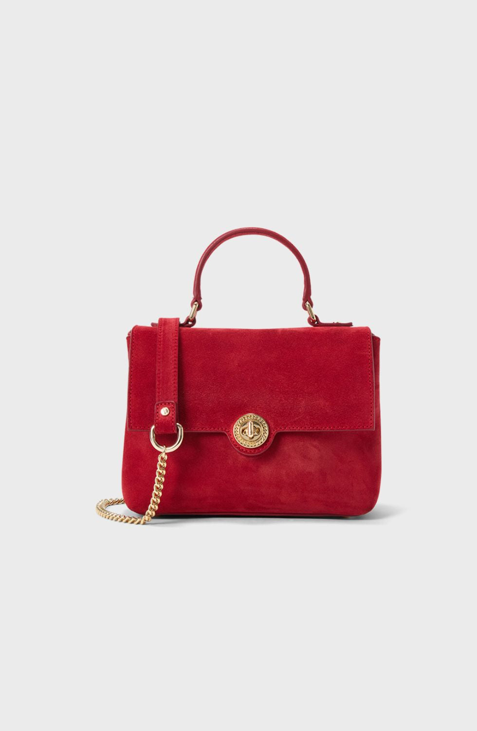 Busnel City Bag Suede Scarlet