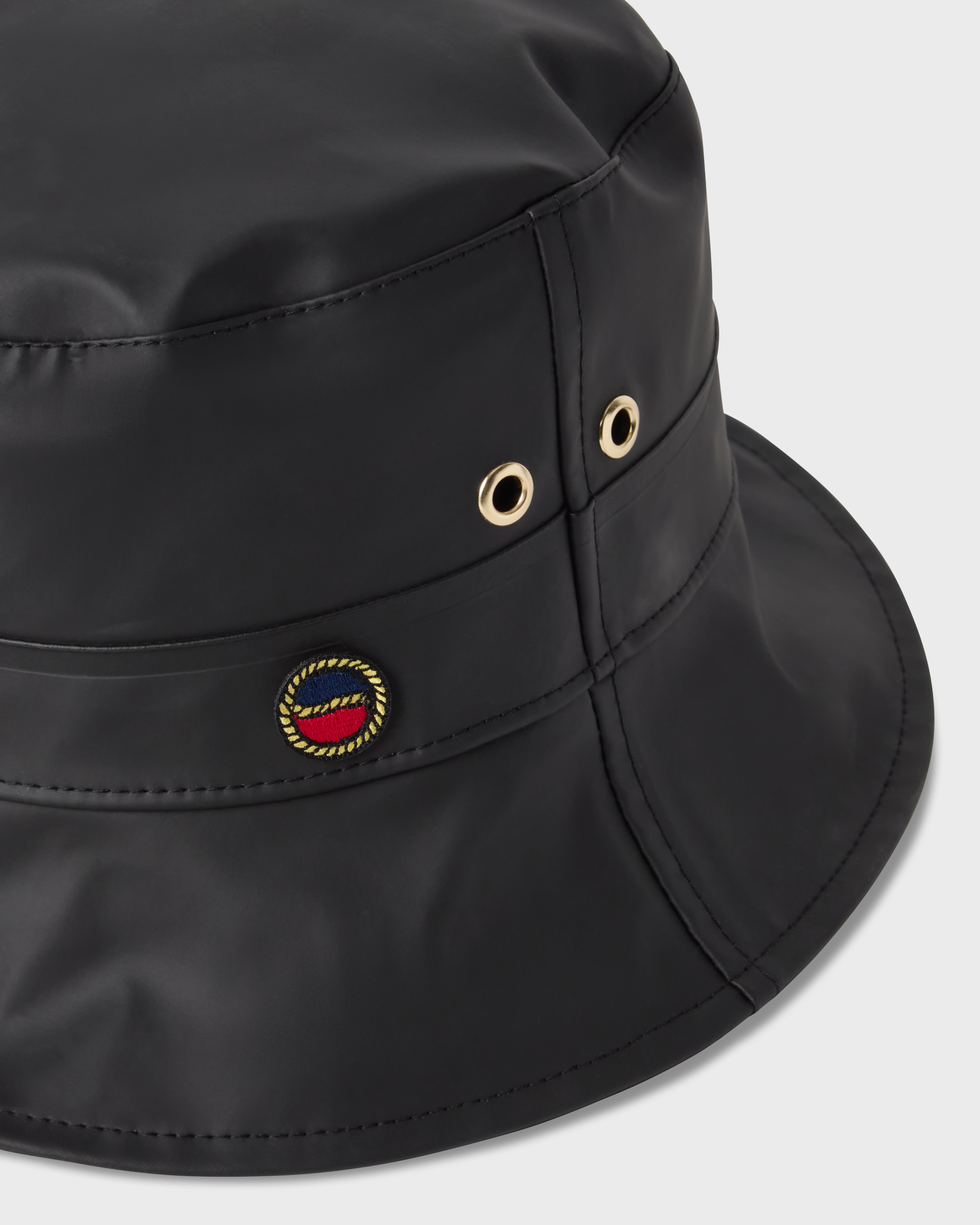 Brianna Rain Bucket Hat Black