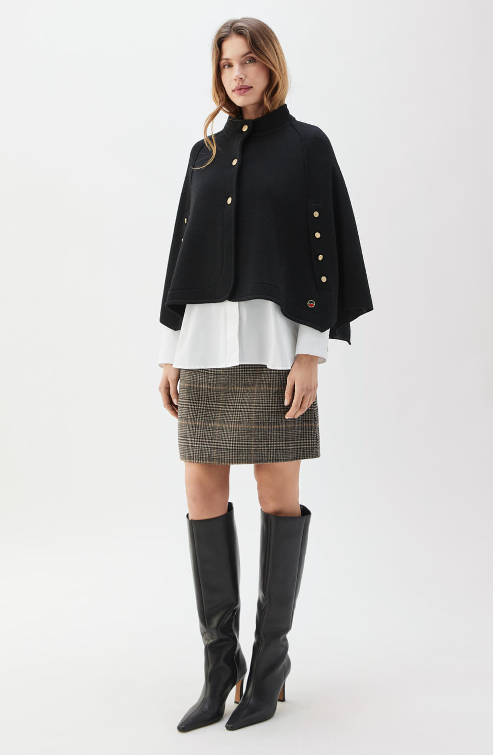 Clarissa Cape Black