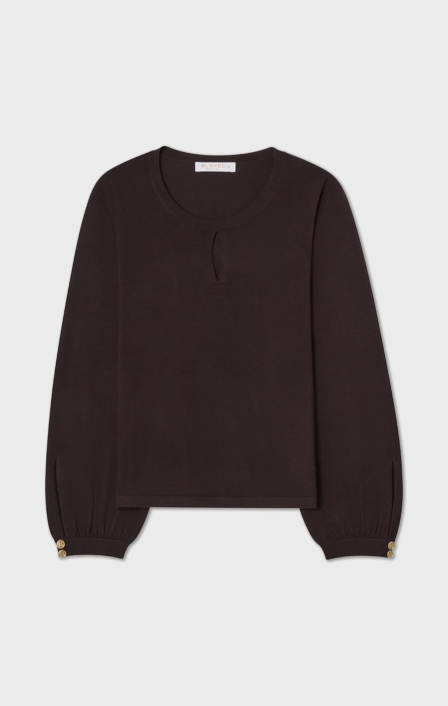 Esme Cuff Top Brown