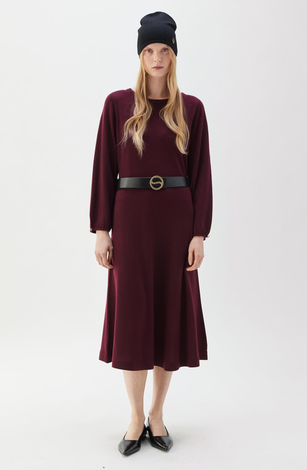 Eden Dress Bordeaux