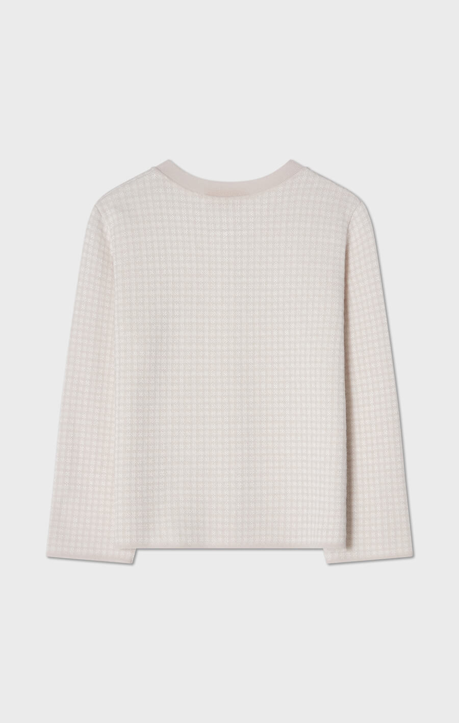 Elle Short Jacket Pepita Light Rose