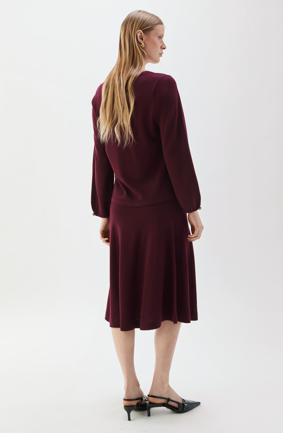 Maja Skirt Bordeaux