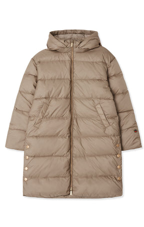 Farida Down Coat Mineral