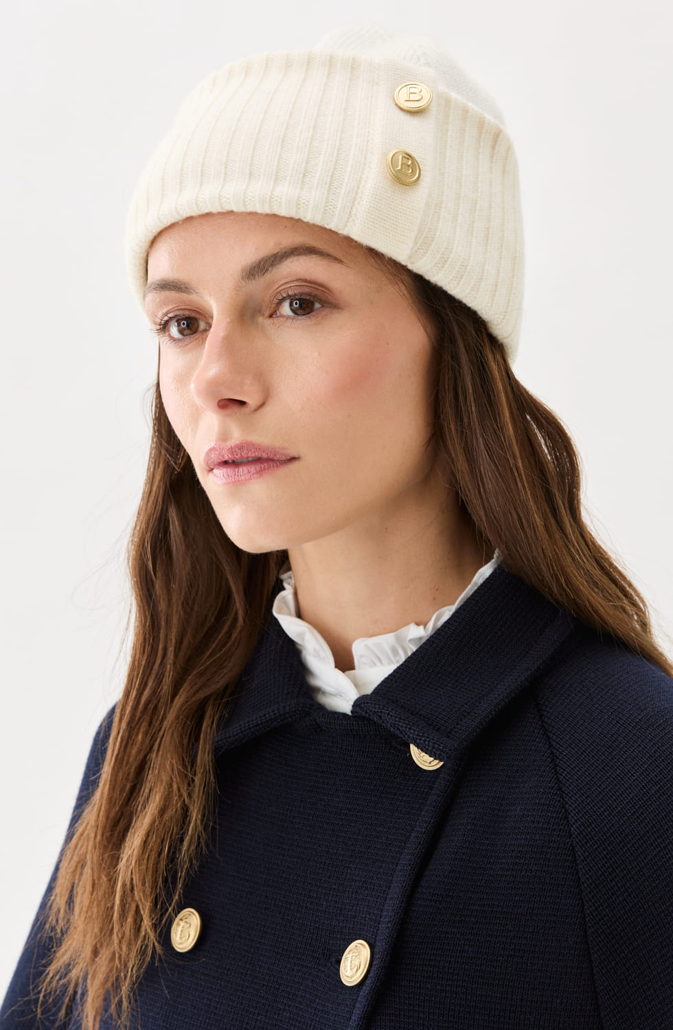 Roya Beanie Ecru
