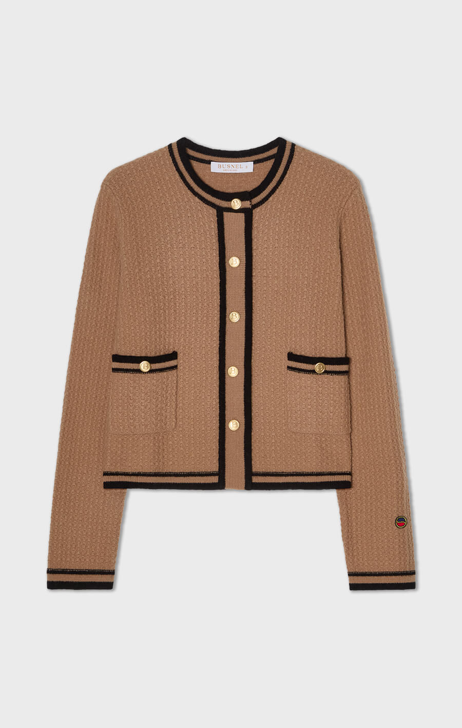 Gweneth Jacket Salty Caramel/Black