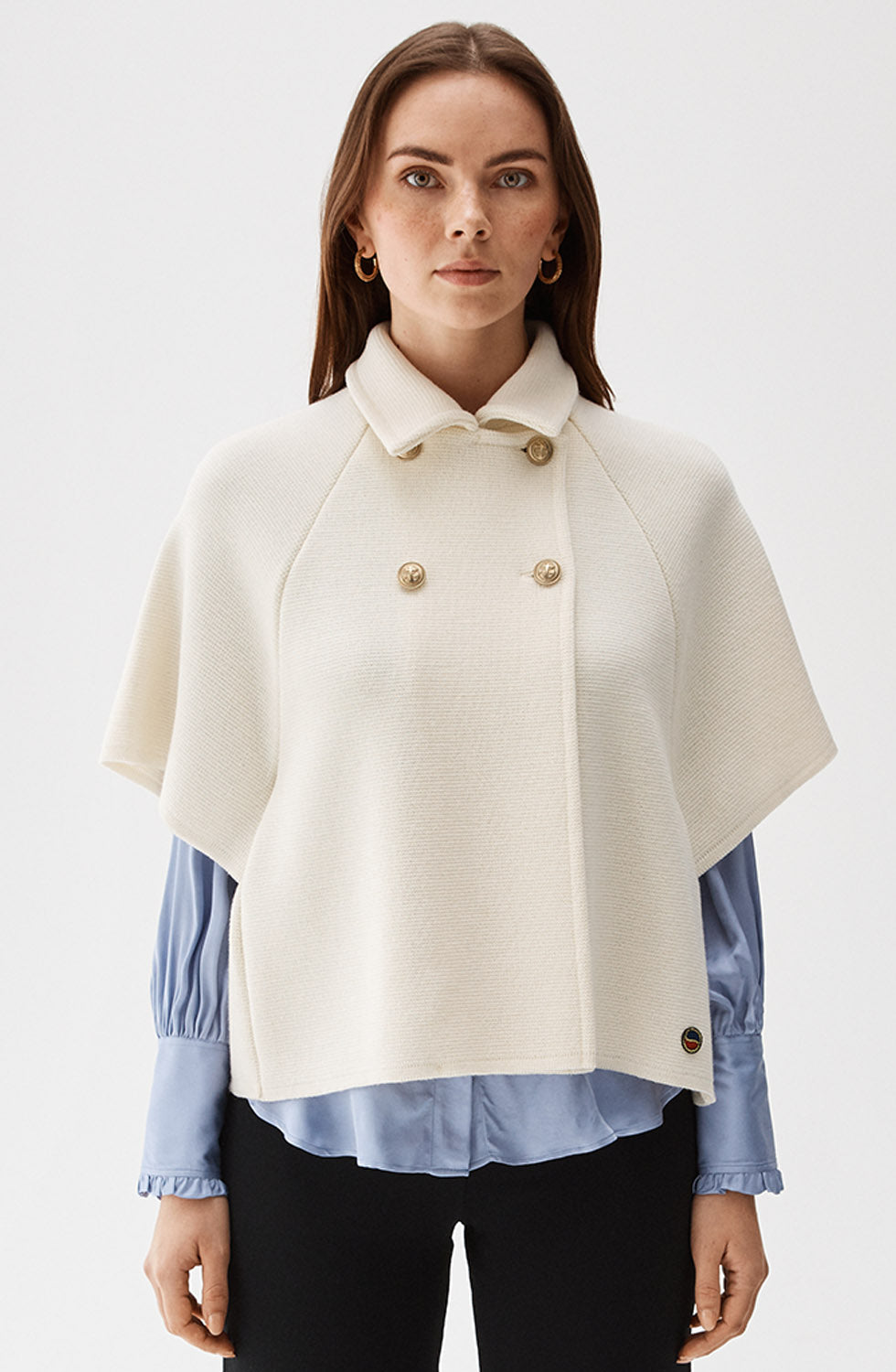 Gertrude Cape Off White