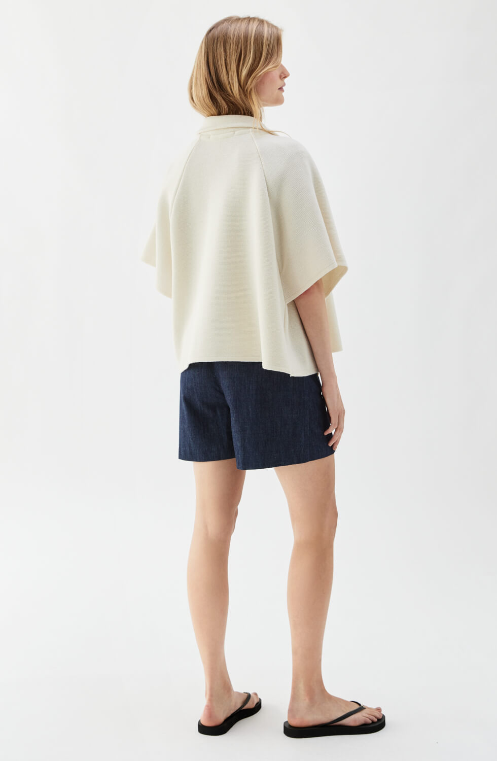 Gertrude Cape Ecru