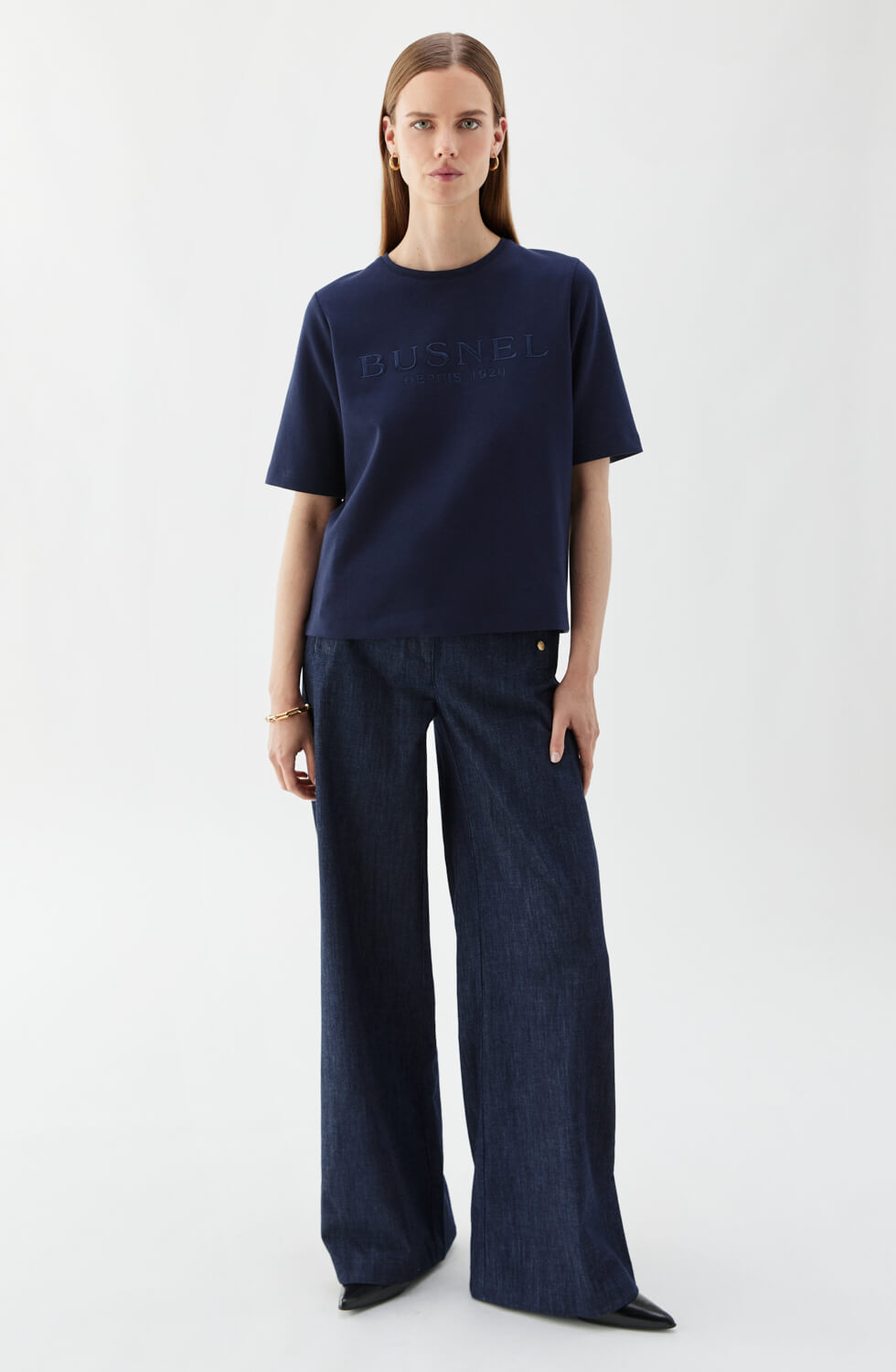 Hanna T-shirt Marine