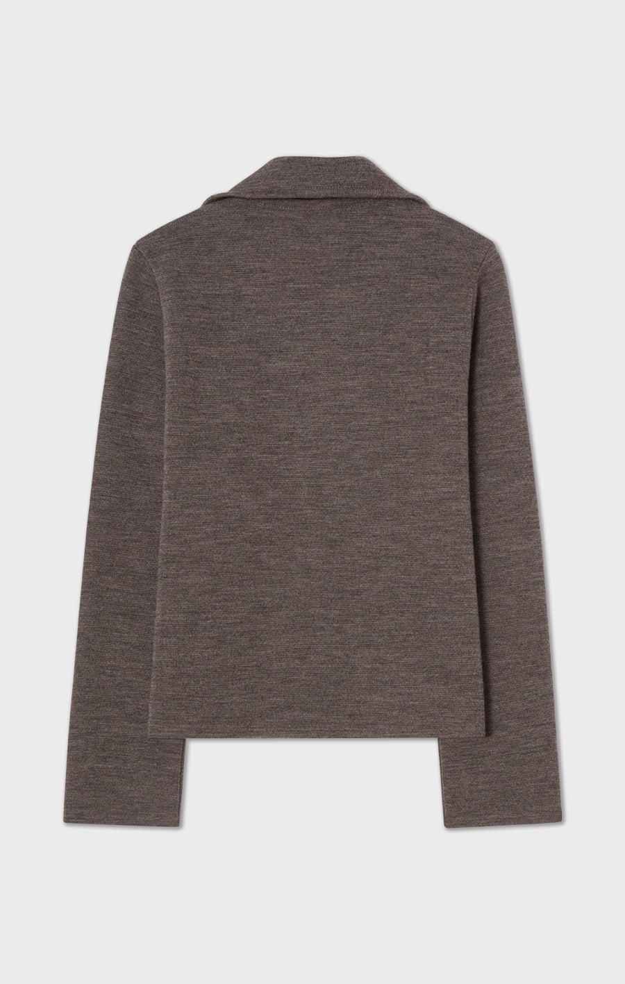 Indra Knitted Wool Jacket Mole