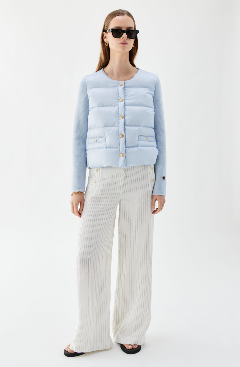 Iva Down Jacket Ice Blue