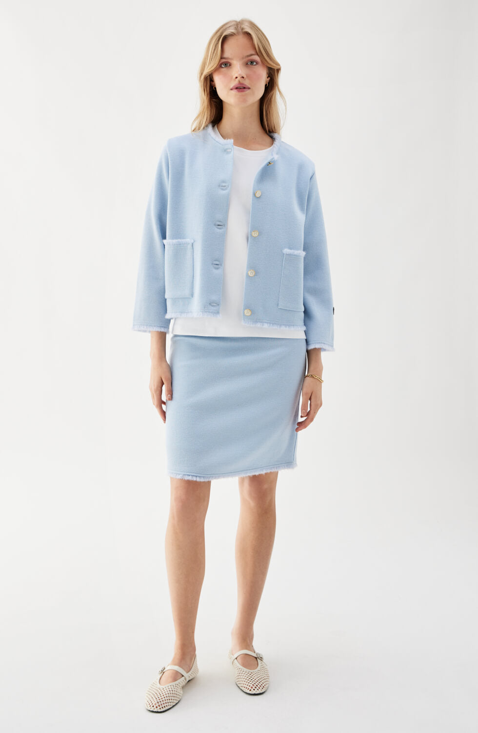 Lucky Skirt Ice Blue
