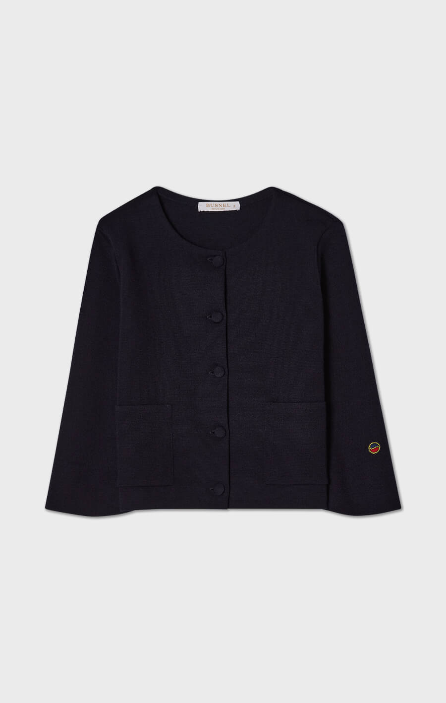 Lisa Short Wool Jacket Marine