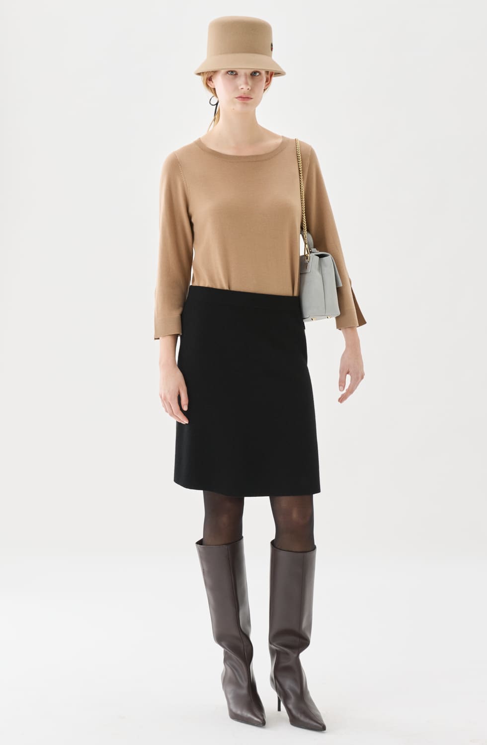Lucky flare Skirt Black