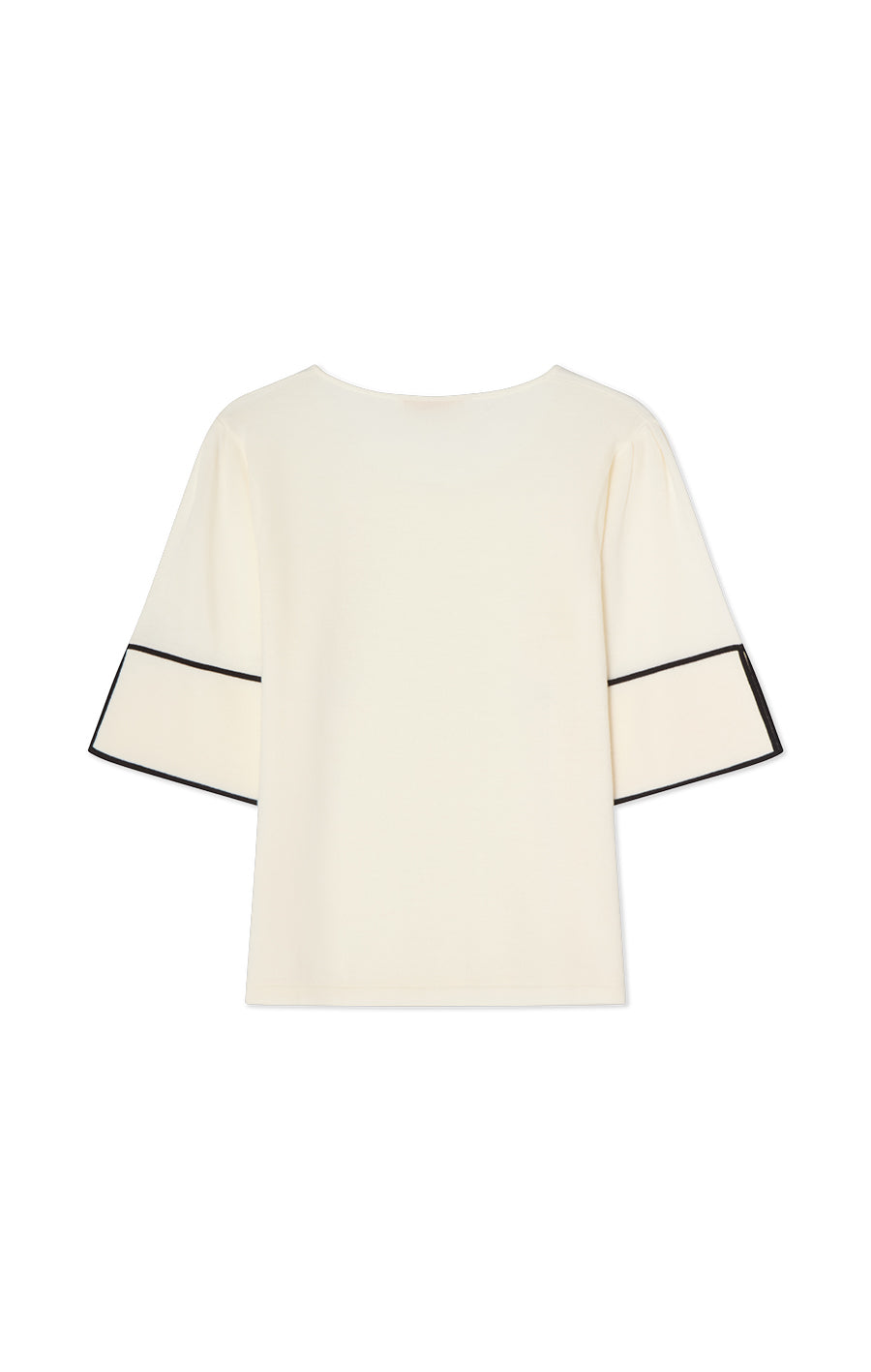 Malia Top Ecru/Black