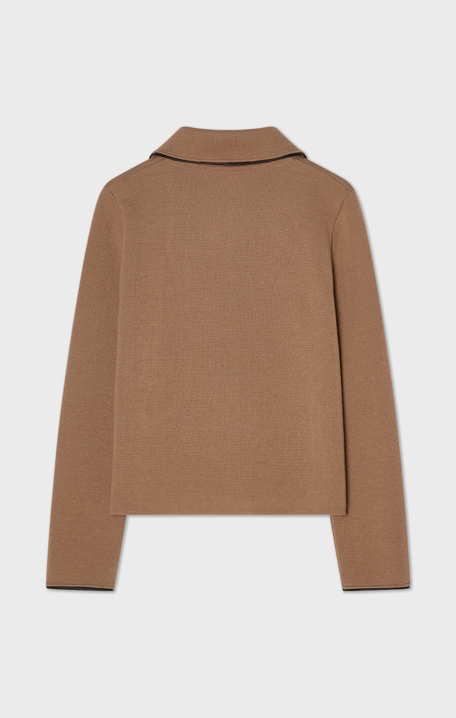 Maxine Piped Jacket Salty Caramel/Black