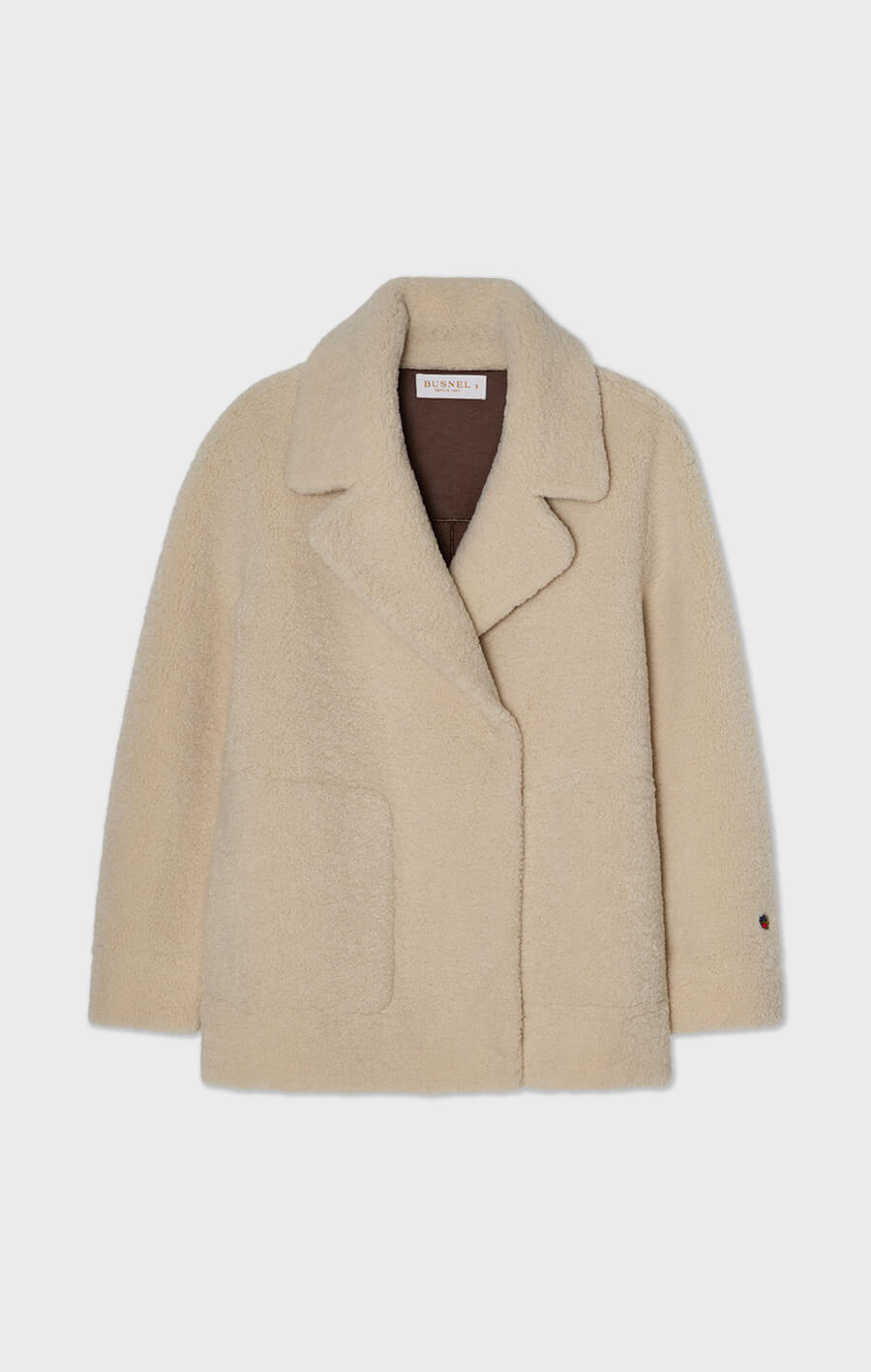 Mei Shearling Jacket Ecru