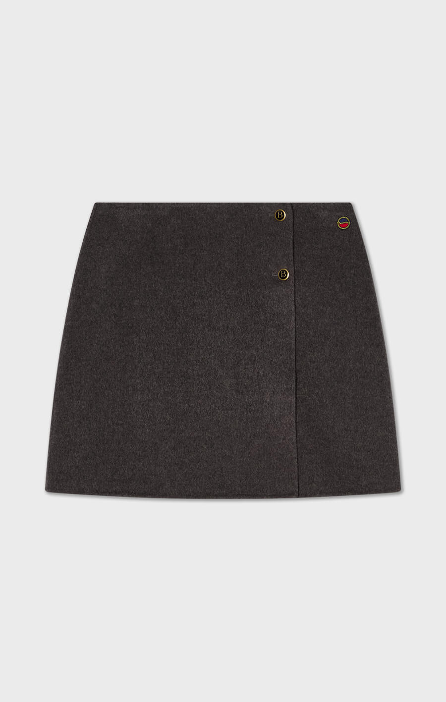 Mickey Double Face Skirt Antracite