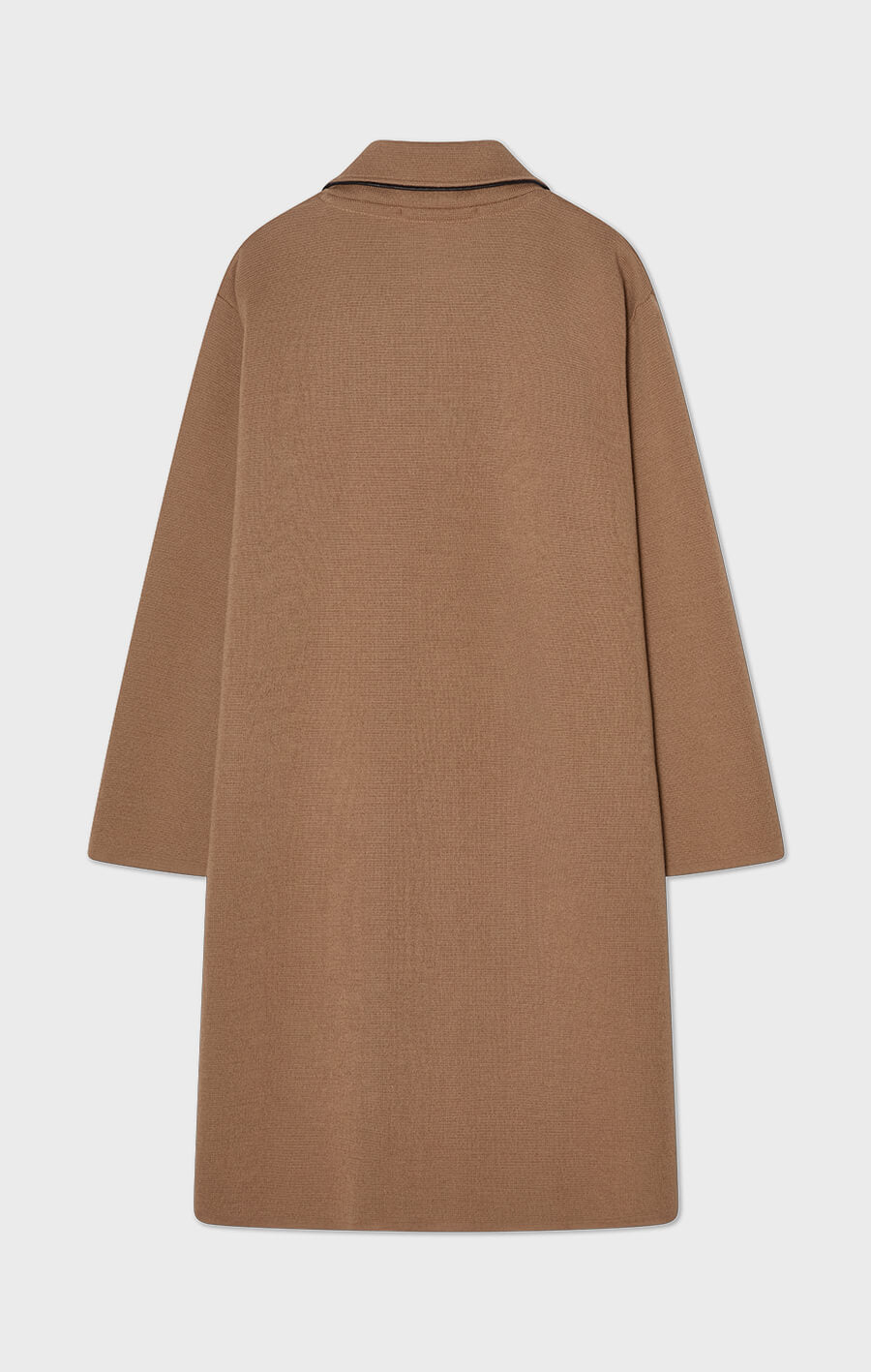 Mikaela Piped Coat Salty Caramel/Black