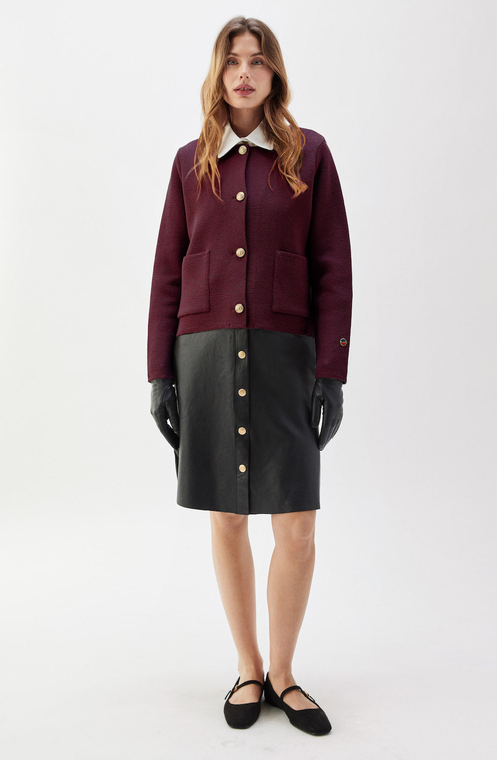 Macey Jacket Bordeaux