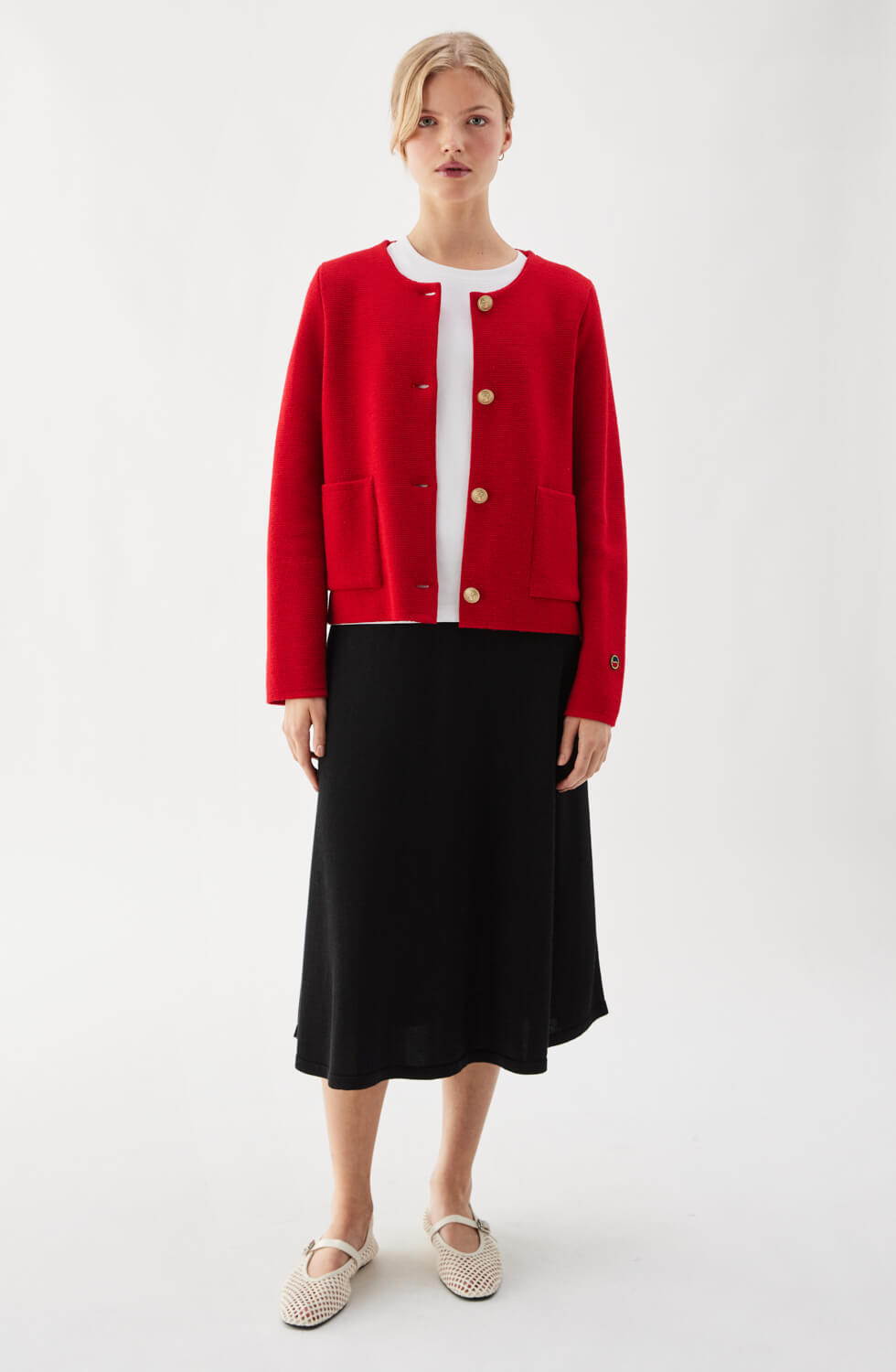 Macey Jacket Red