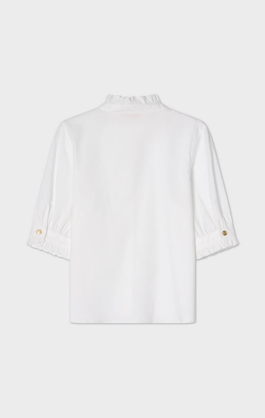 Mica Short Sleeved Blouse White