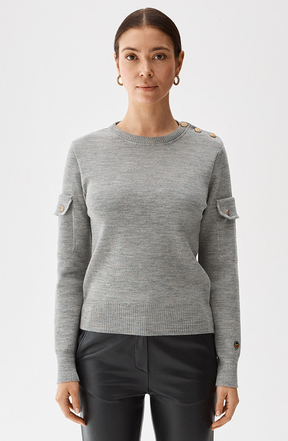 Miley Sweater Light Grey