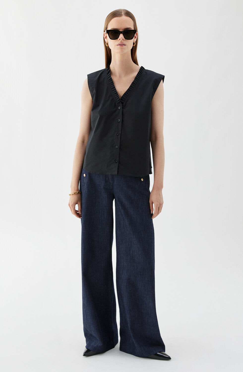 Nilly Top Black