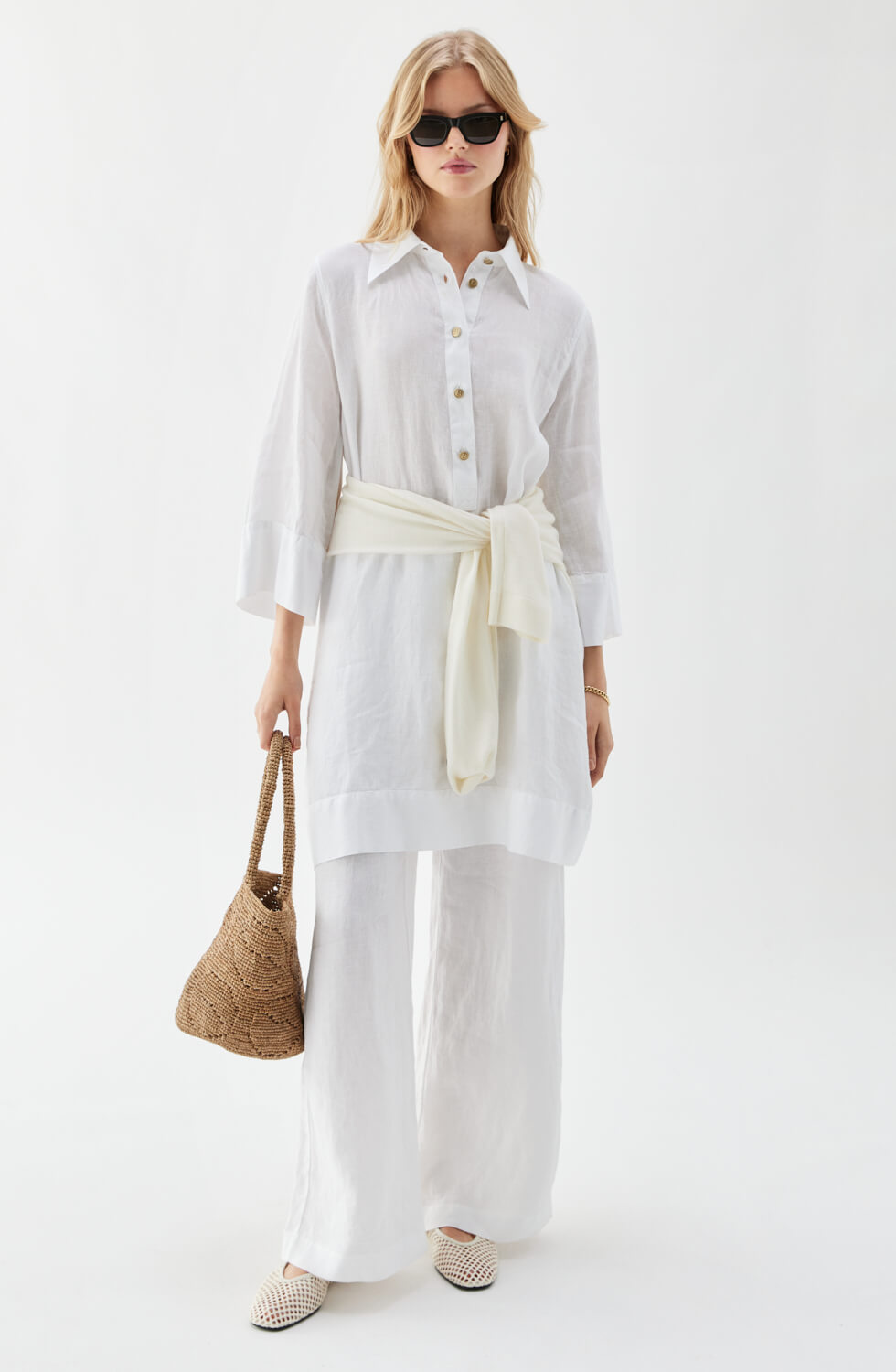 Ninette Dress White