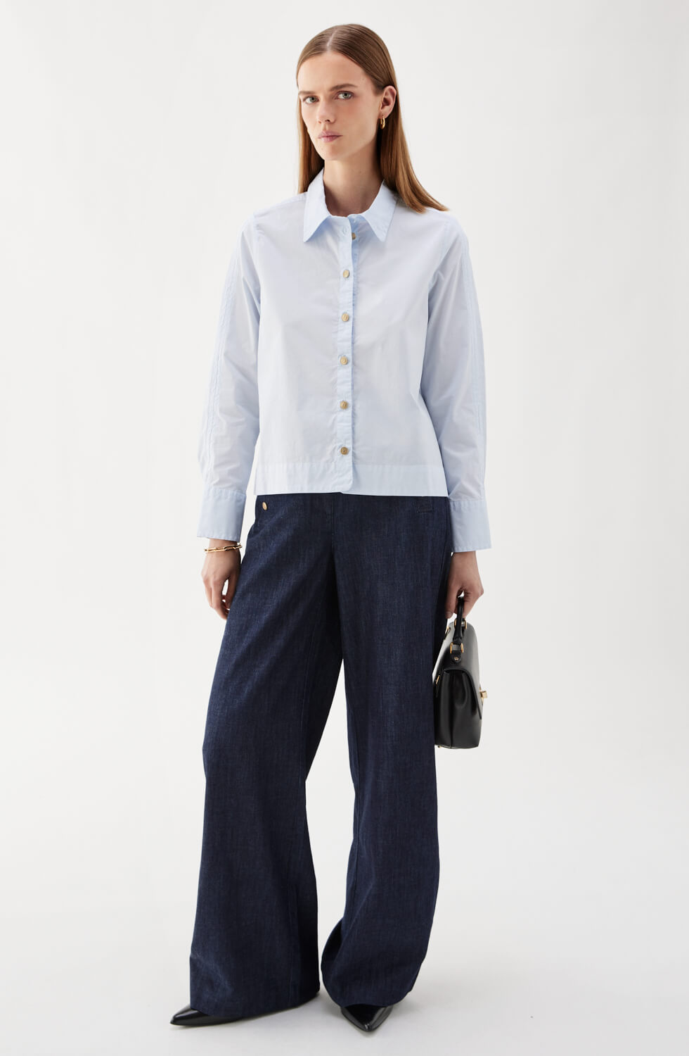 Noomi Shirt Ice Blue