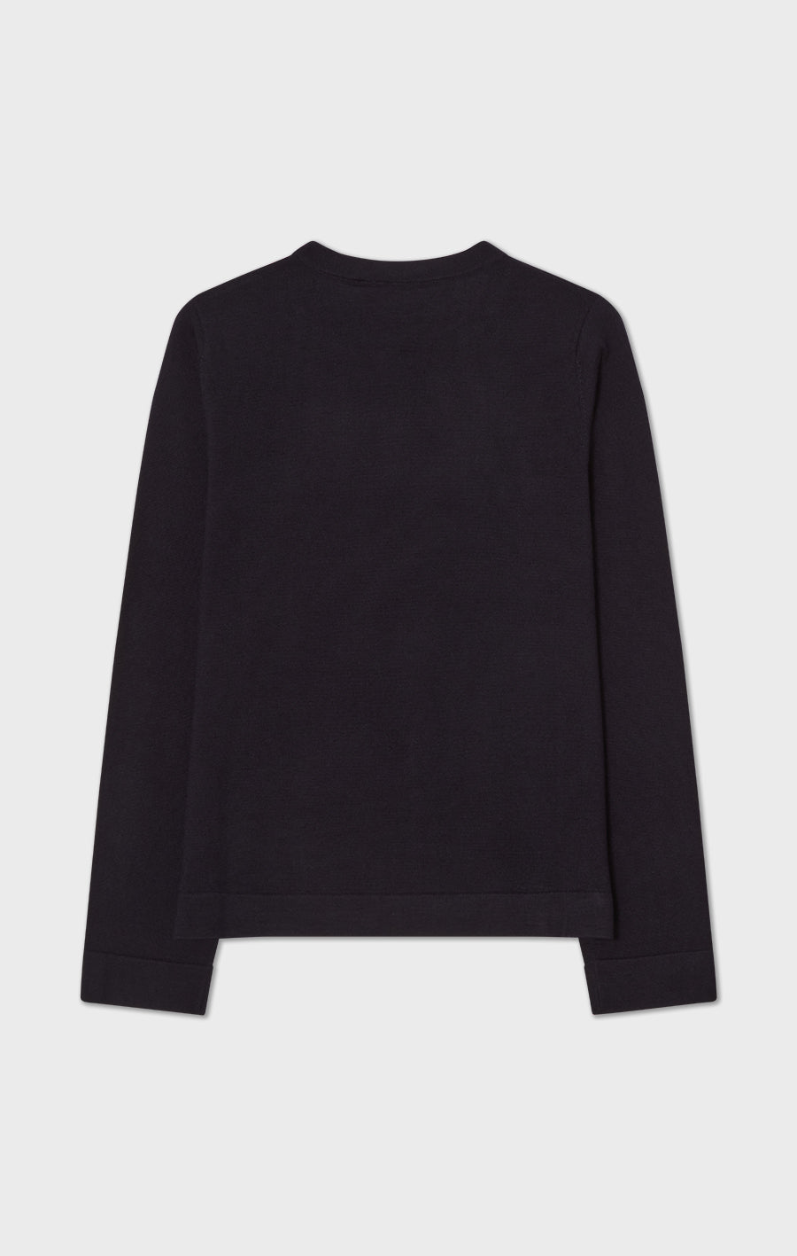 Paisley Knitted Merino Wool top Marine