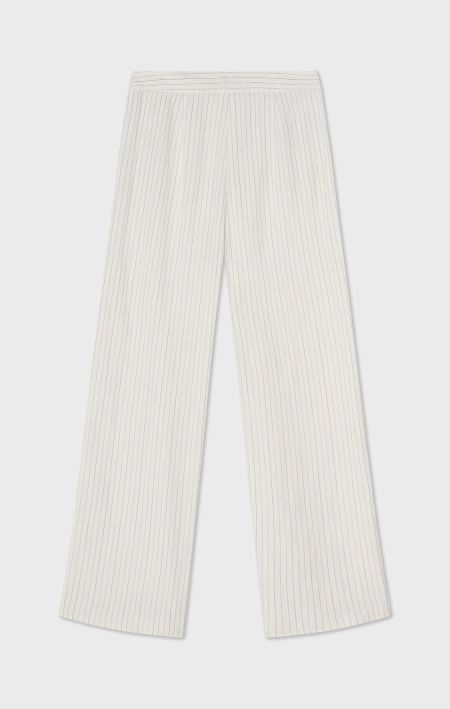 Pim Striped Trouser Ecru/Black