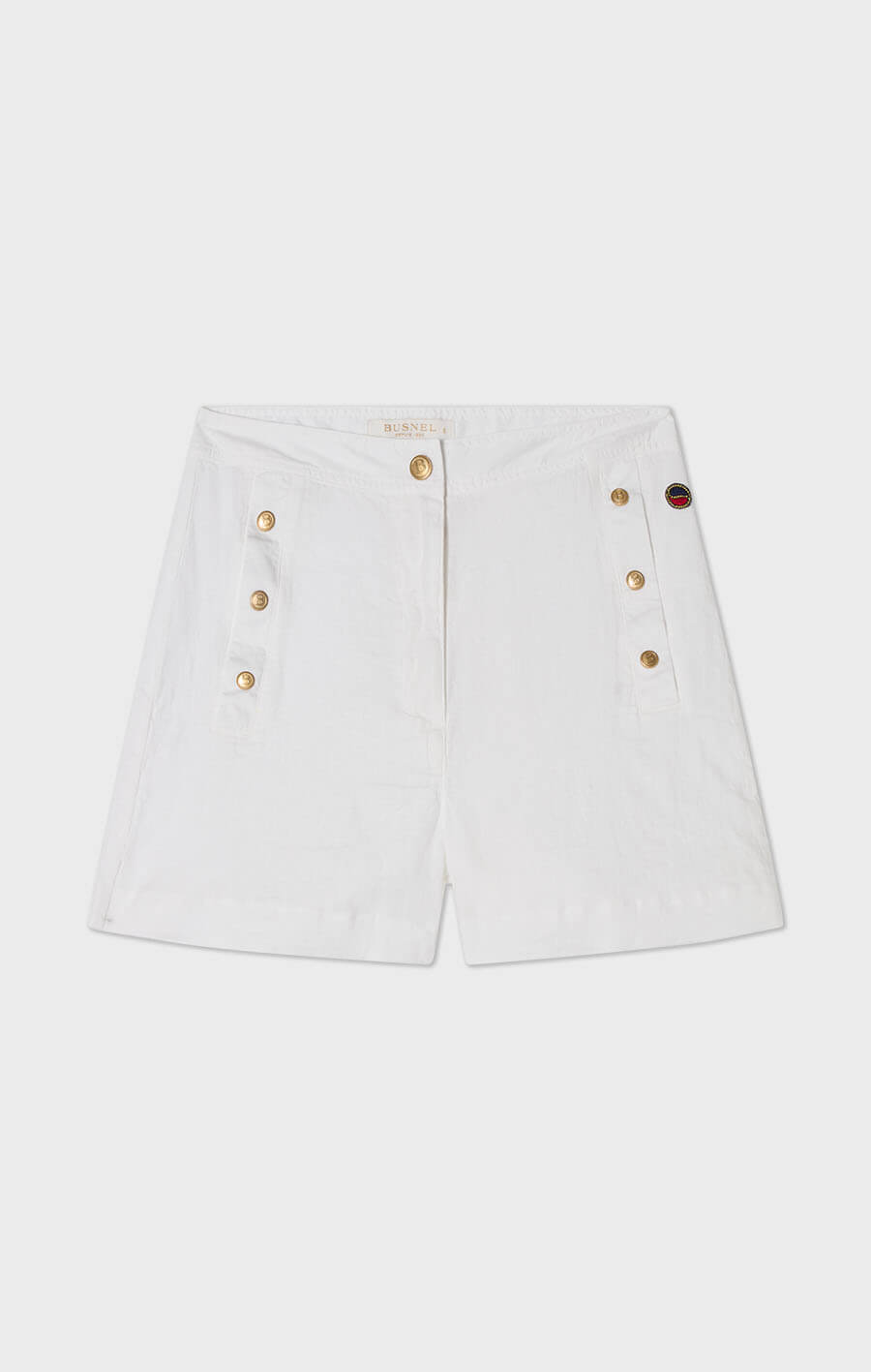 Pixie Linneshorts Vit