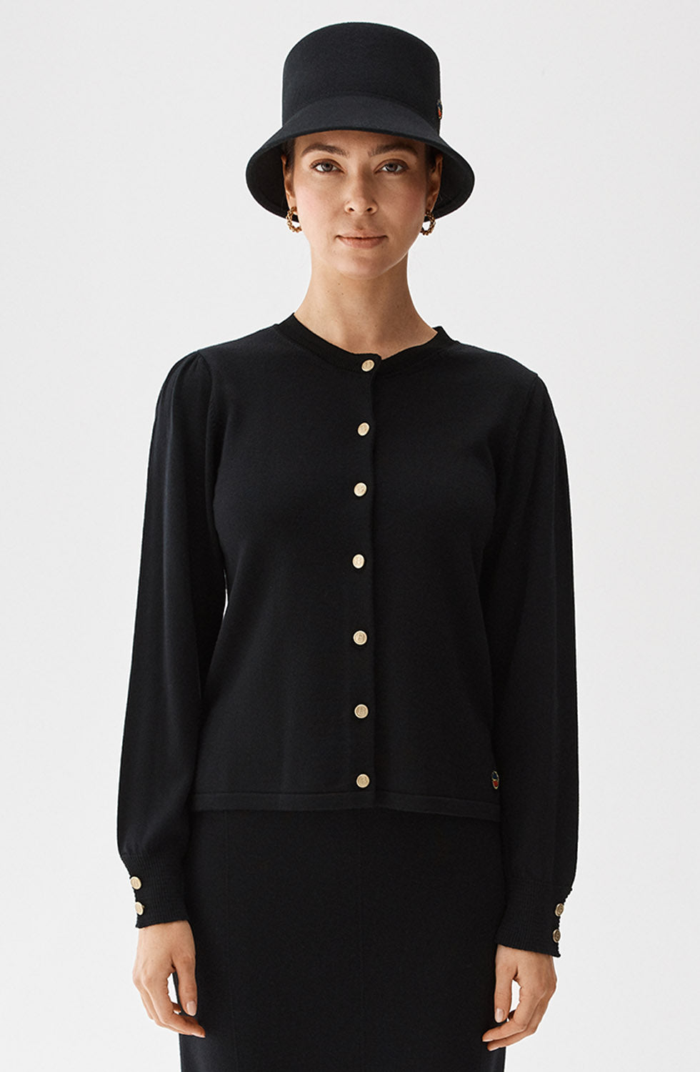 Ramona Cardigan Black