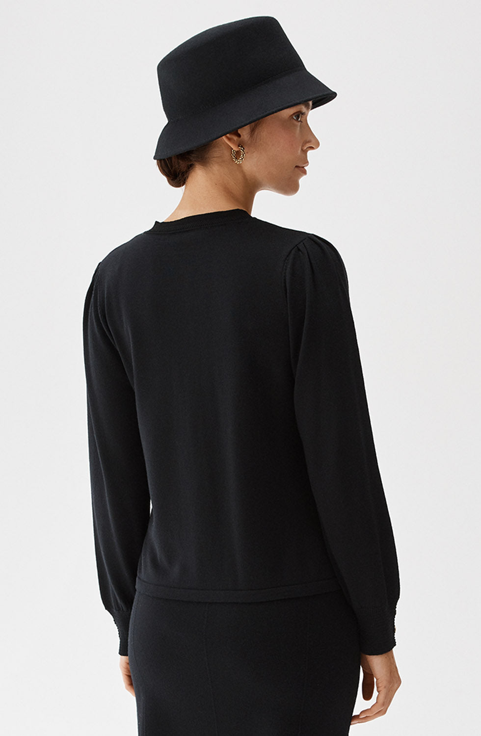 Ramona Cardigan Black