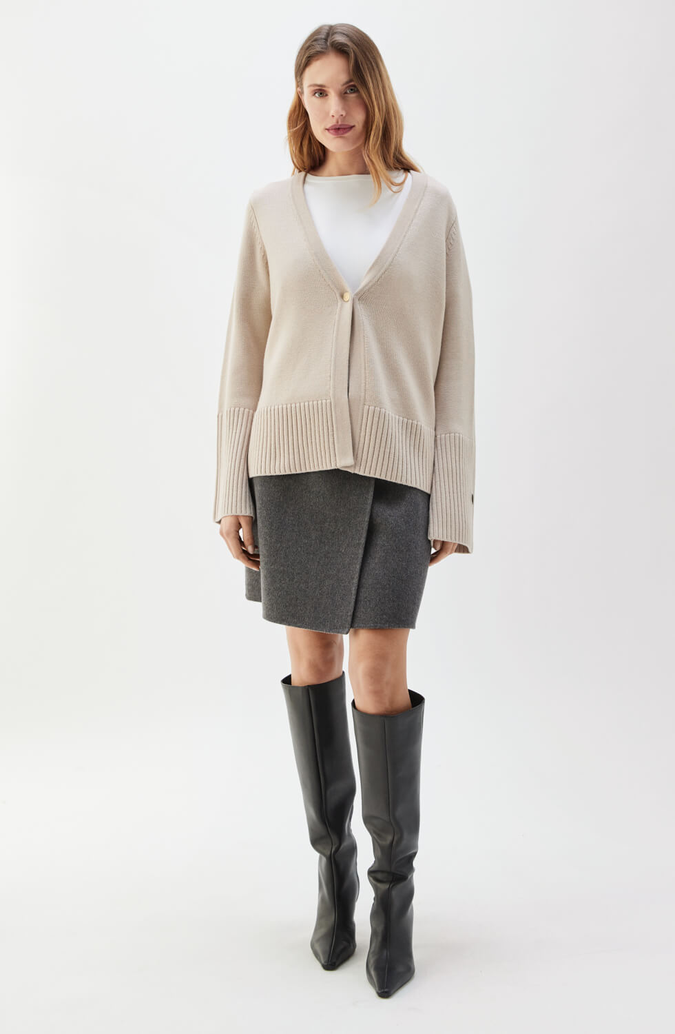 Reva Cardigan Fudge