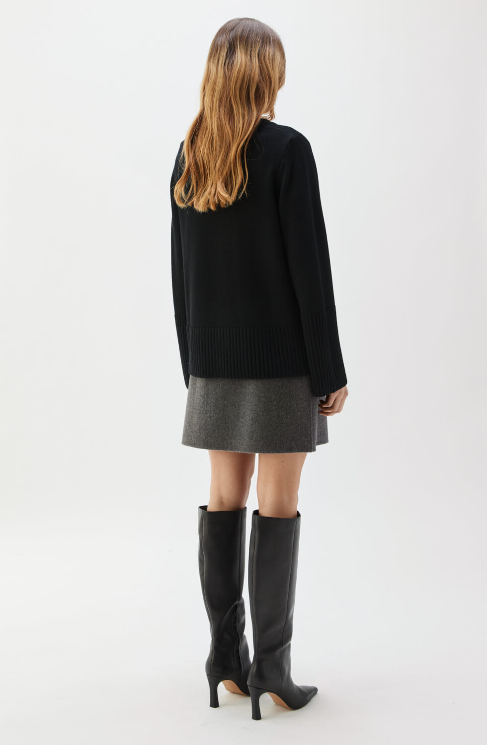 Reva Cardigan Black