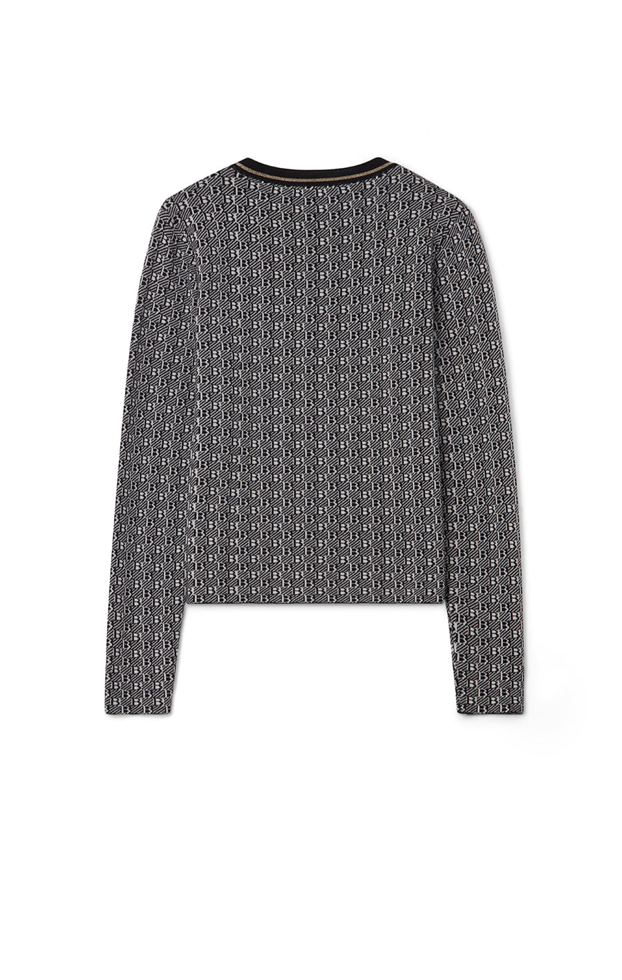 Roberta Top Black/Ecru