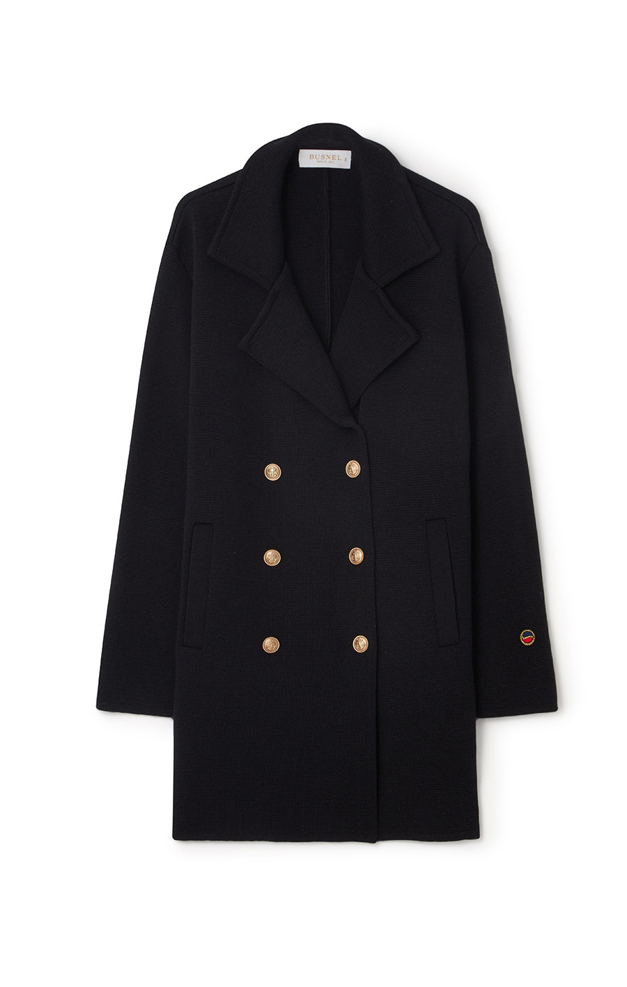 Romaine Coat Black