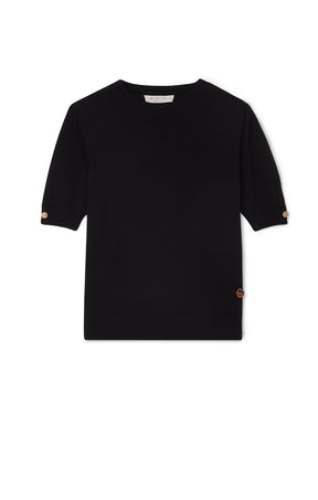 Rose Top Black