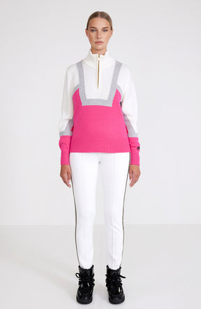 Saffron Sweater Blush Pink Mix