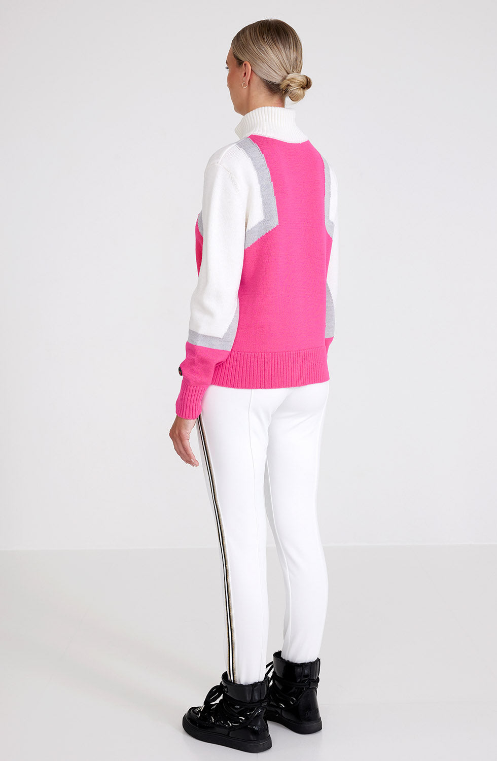 Saffron Sweater Blush Pink Mix