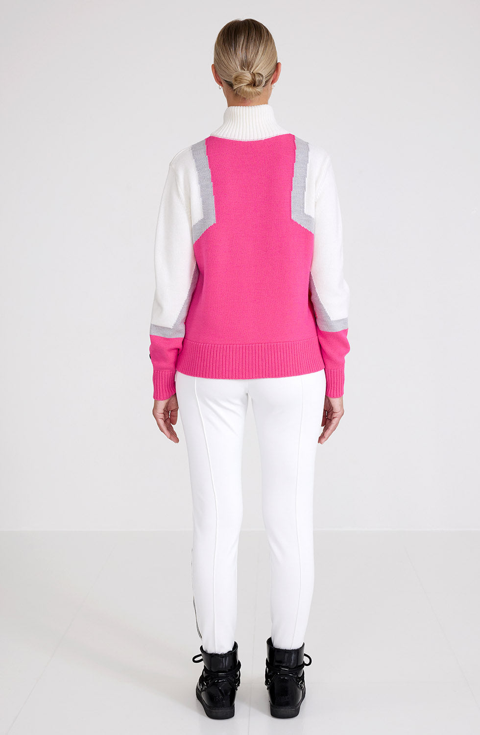 Saffron Sweater Blush Pink Mix