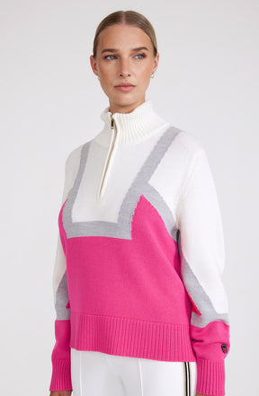 Saffron Sweater Blush Pink Mix