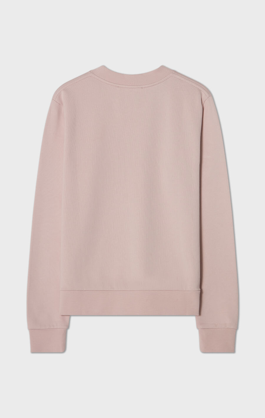 Samantha sweatshirt med broderi ljusrosa