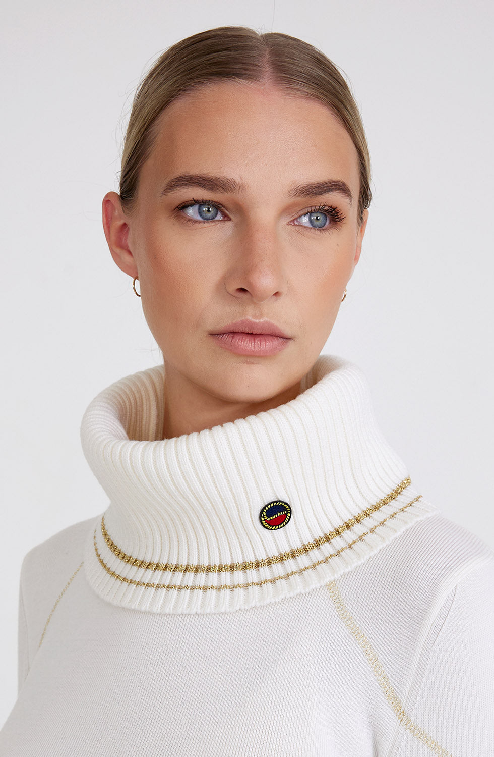Selma Collar Ecru