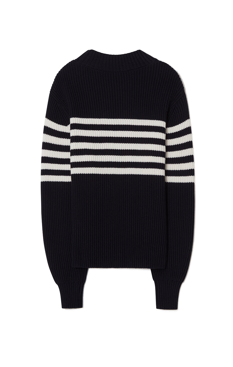 Tamara Striped Sweater Marine/Ecru