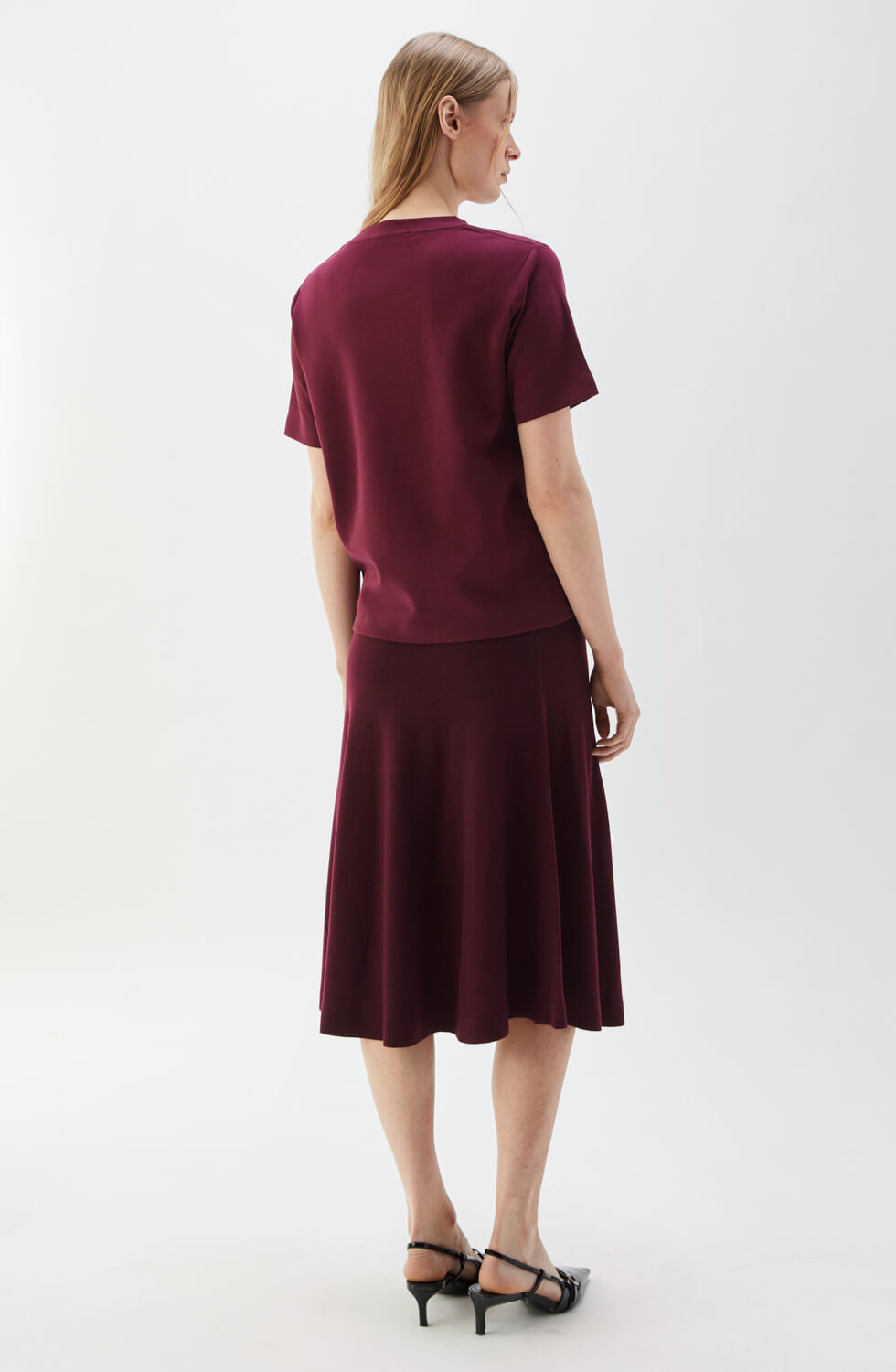 Tessa T-shirt Bordeaux